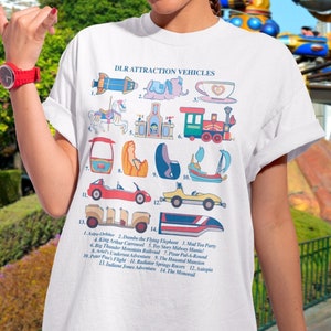 Camiseta de vehículos de atracción DLR