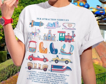 DLR Attraktion Fahrzeuge T-Shirt