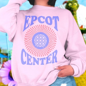 Epcot Flower & Garden 70&#39;s Style Sweatshirt