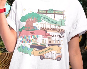 T-shirt Monuments d'Animal Kingdom