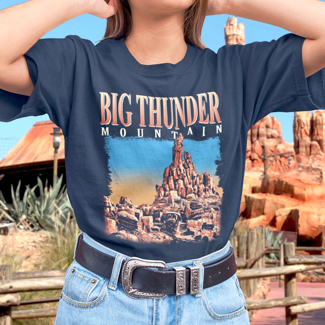 Big Thunder Mountain Graphic T-shirt - Etsy