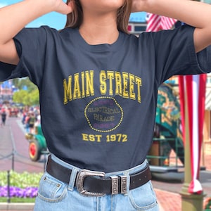 Main Street Electrical Parade College Style T-Shirt