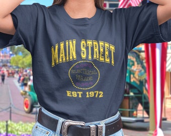 Main Street Electrical Parade College Style T-Shirt