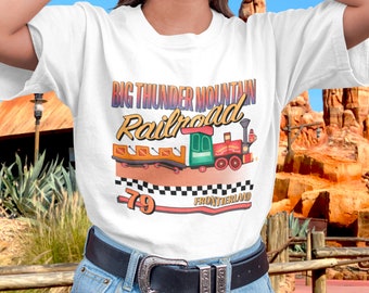 Big Thunder Mountain Railroad Rennwagen Style T-Shirt