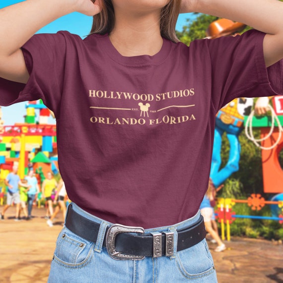 Hollywood Studios Classic Style Tshirt Etsy