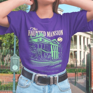 Camiseta cuadrada de The Haunted Mansion New Orleans