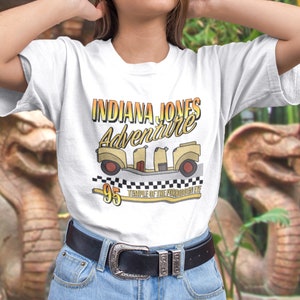 Indiana Jones Adventure Race Car Style T-Shirt