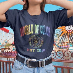 World of Color College Style T-Shirt