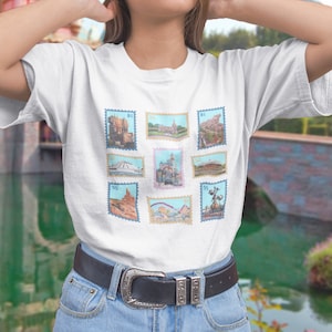Disneyland Stamps T-Shirt