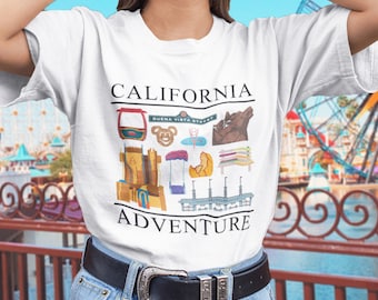 California Adventure Vintage Style T-Shirt