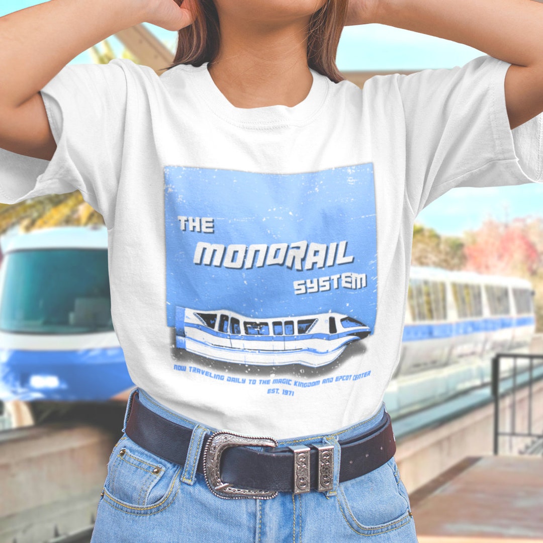 The Monorail Vintage Style Graphic T-shirt - Etsy