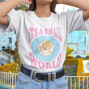 It's A Small World 70's Style T-Shirt