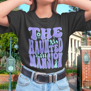 Haunted Mansion Groovy Style Camiseta