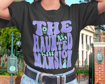 Haunted Mansion Groovy Stijl T-Shirt
