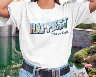 Greetings from the Happiest Place on Earth T-Shirt