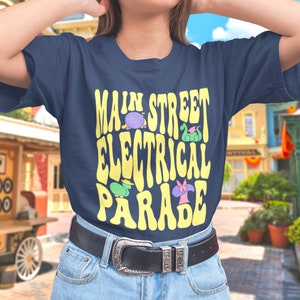 Main Street Electrical Parade Groovy Style T-Shirt
