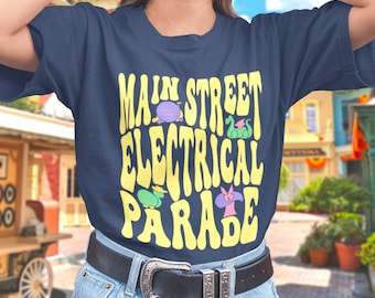 Main Street Electrical Parade Groovy Style T-Shirt