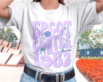 Epcot Center Groovy Retro Style T-Shirt