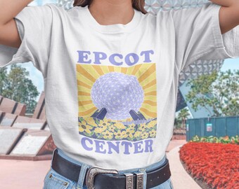 Epcot Center Illustration T-shirt