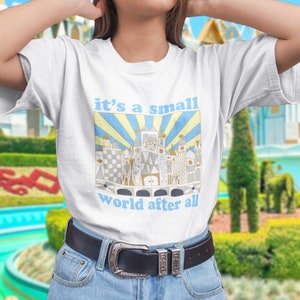 It's A Small World After All Illustration T-Shirt