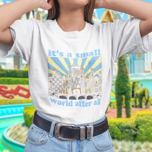 It&#39;s A Small World After All Illustration T-Shirt