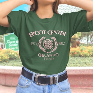 Epcot Center T-shirt in preppy stijl