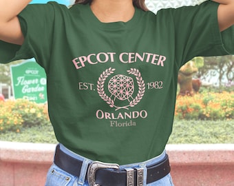 Epcot Center Preppy Style T-Shirt