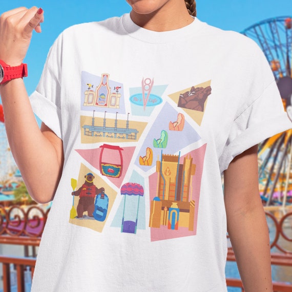 California Adventure Retro 90's Style T-shirt - Etsy