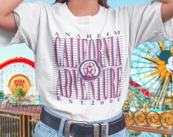 Camiseta estilo California Adventure University