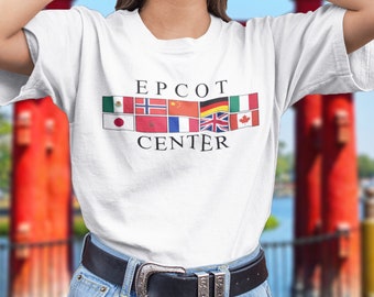 Epcot Center World Flags T-Shirt