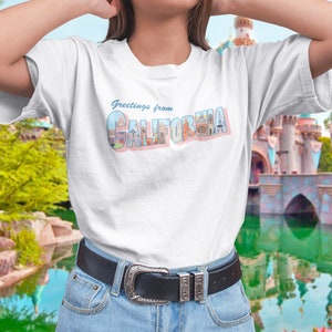 Greetings from California Disneyland T-Shirt