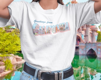 Greetings from California Disneyland T-Shirt