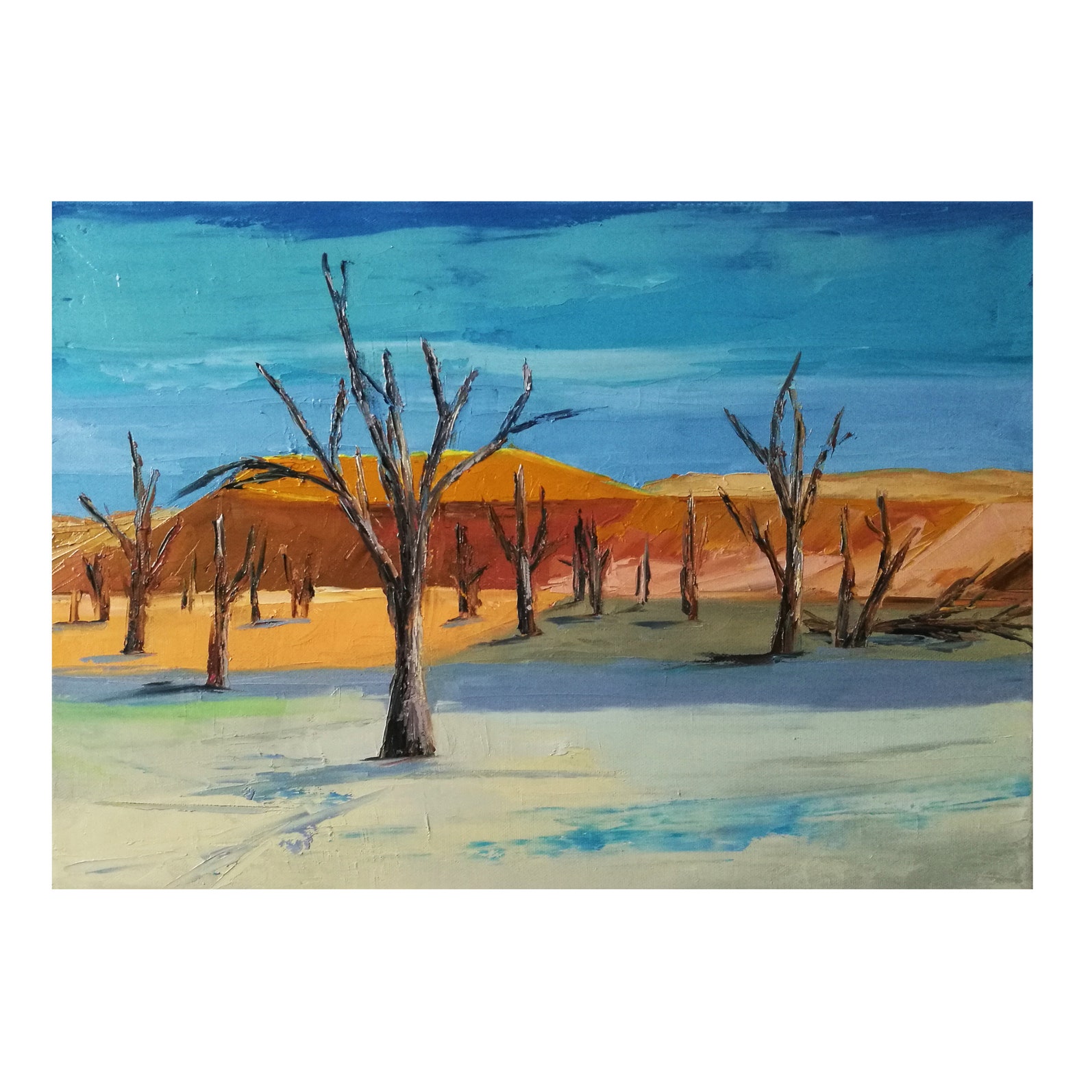 Albums 93+ Images is the namib desert picture a painting Excellent