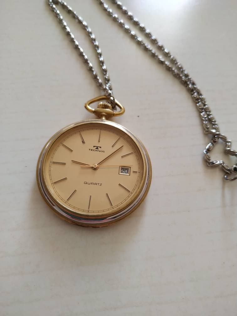 Technos pocket watch sale