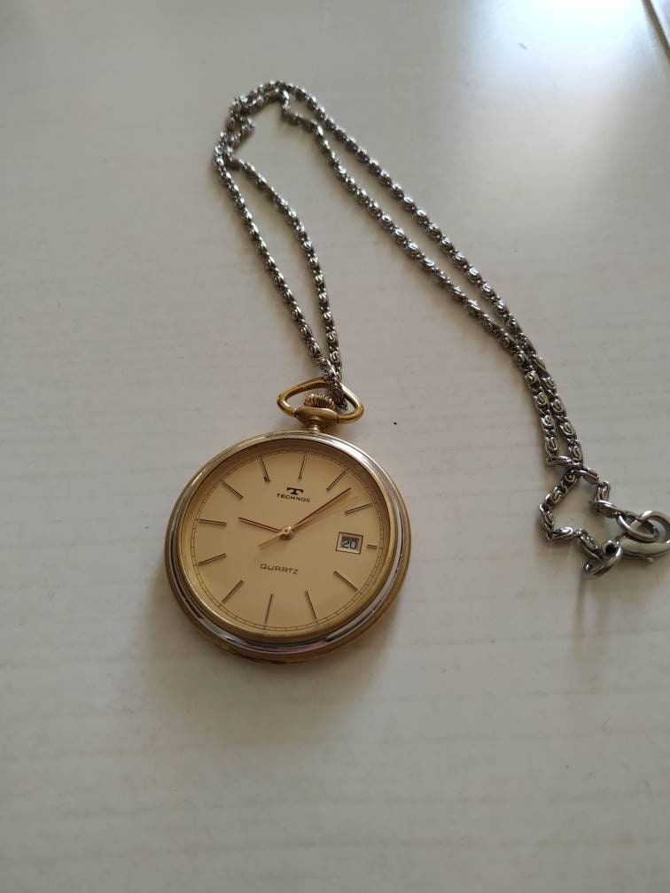Technos pocket watch sales