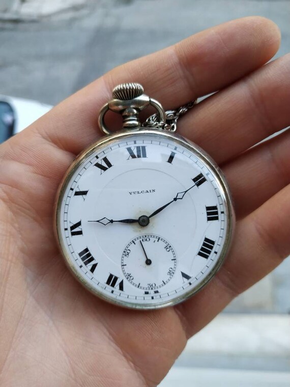 Vulcain 17 Jewel Pocket Watch