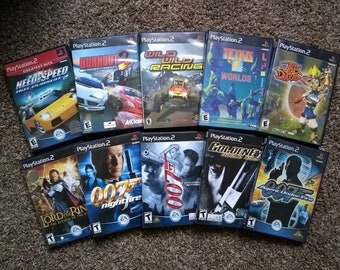 Playstation 2 Games Etsy