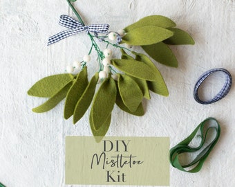 Mistletoe Felt DIY Kit and Tutorial