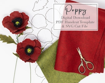Poppy Digital Download DIY Package