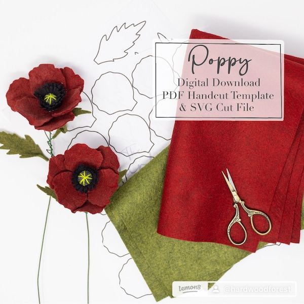 Poppy Digital Download DIY Package