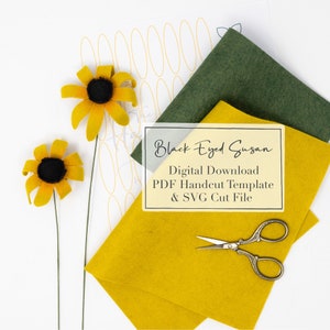 Black Eyed Susan Digital Download DIY Package