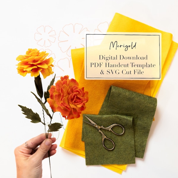 Marigold Digital Download DIY Package