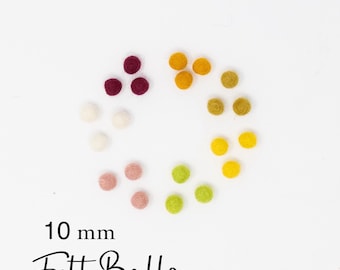 Felt Balls 10mm