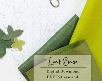 Blatt-Basis-Digital-Download DIY-Paket