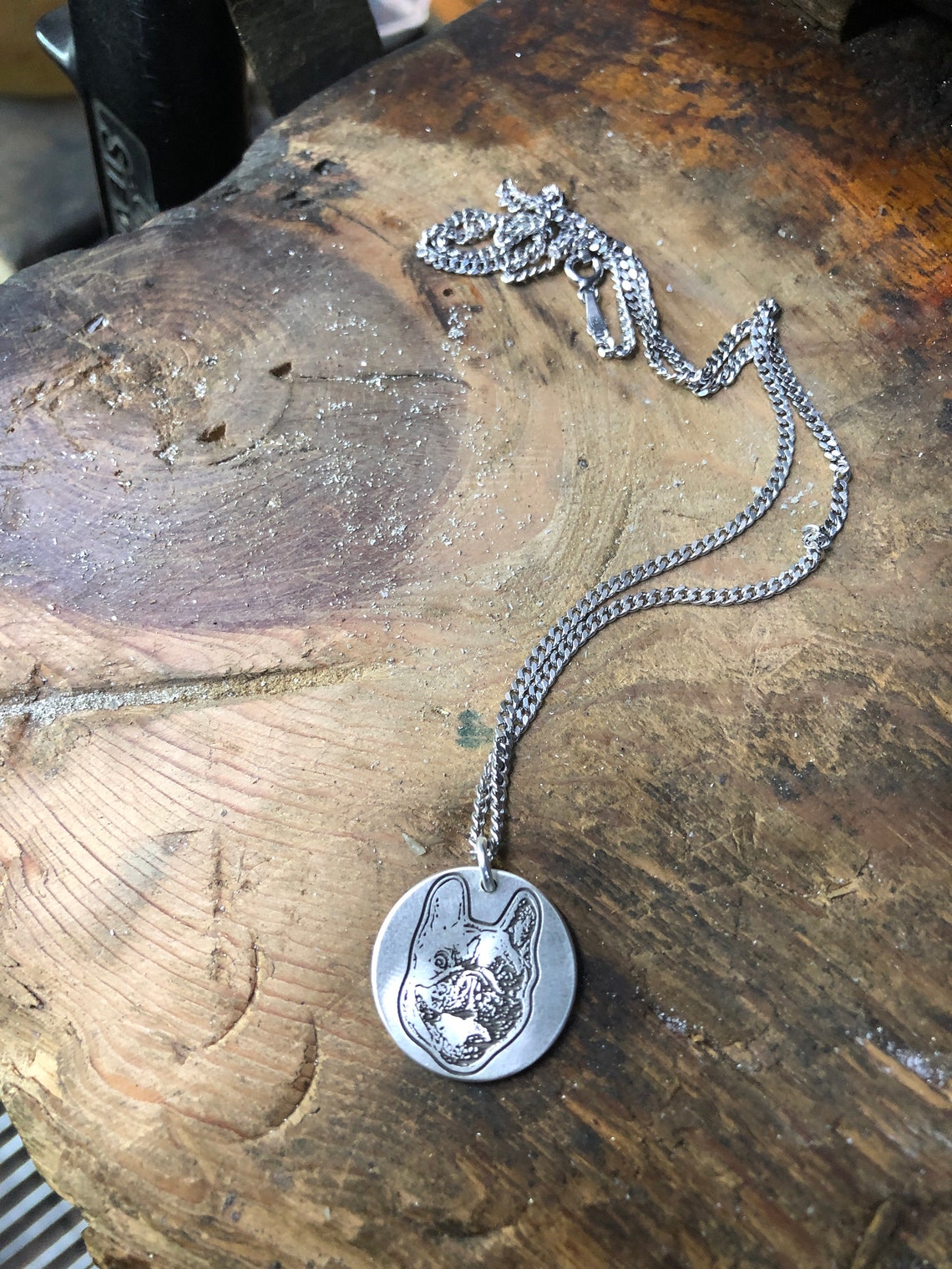 Personalisierte Halskette Katze Hund Anhänger Tierschmuck Etsy