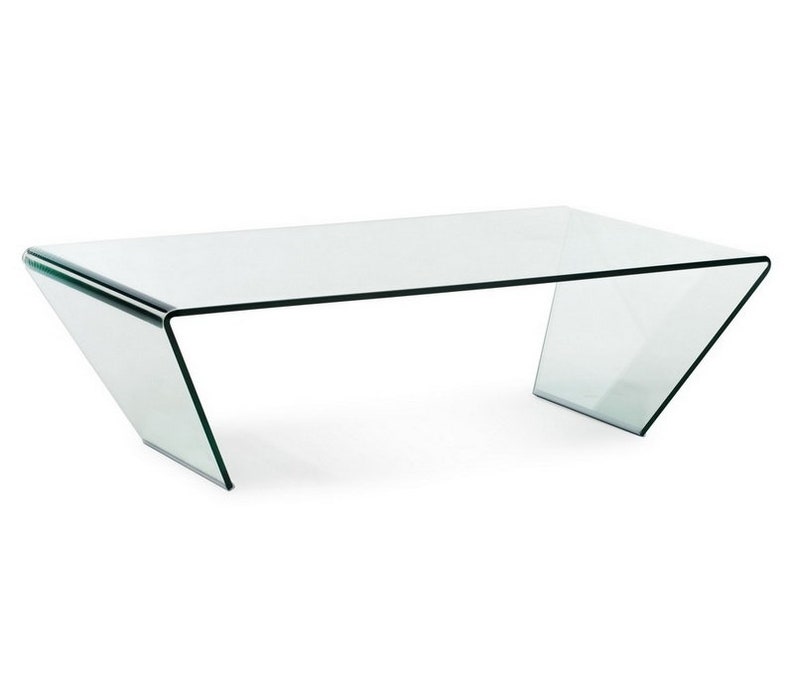 Angled Glass Coffee Table Etsy