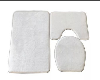 bath and toilet mat