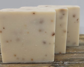 Eucalyptus  Bar Soap 4.5oz- Vegan Handmade-Cold Process Mango Butter and Shea based