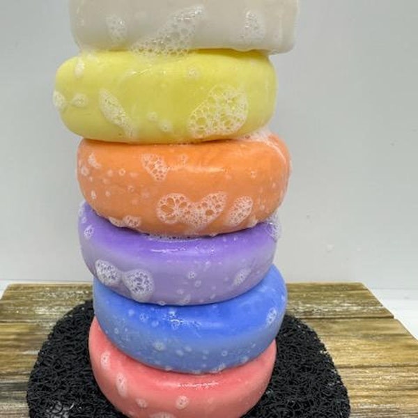 Popular Fragrances - Shampoo Bars- Sulfate Free - Foaming - Cleansing and Conditioning Vegan