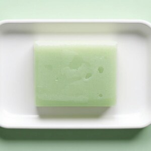 Citrus Green Tea  Bar Soap 4.5oz- Vegan Handmade-Cold Process Mango Butter and Shea based